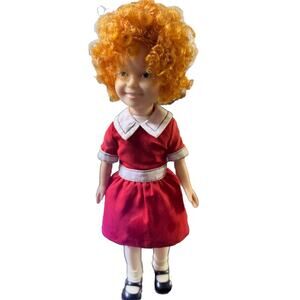 CUTE VINTAGE LITTLE ORPHAN ANNIE‎ DOLL! 1982- KNICKERBOCKER W- Complete Outfit